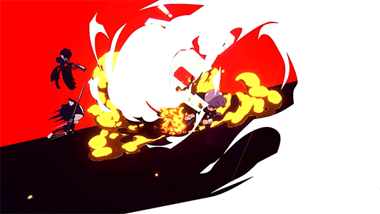 Persona 5 Characters Frantic Movements GIF