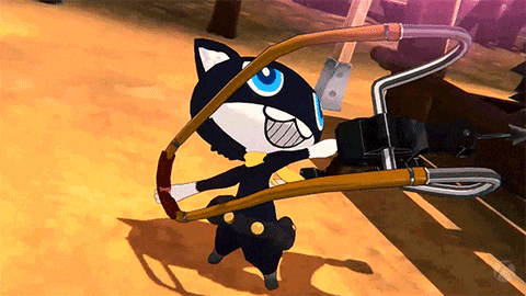 Persona 5 Cute Morgana Loop GIF