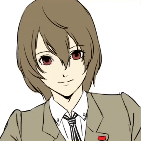 Persona 5 Goro Akechi Mobile Sketch GIF