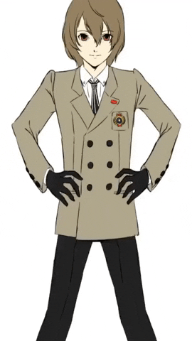 Persona 5 Goro Akechi Swaying Hips GIF