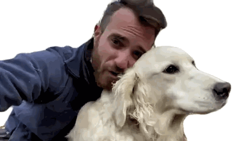 Pet Dog Happily Sticker
