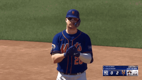 Pete Alonso Pointing GIF