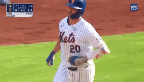 Pete Alonso Running Flying GIF