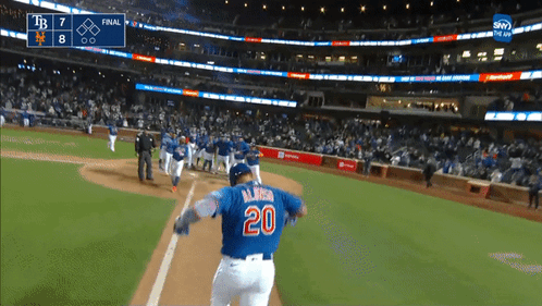 Pete Alonso With The Proud Team GIF