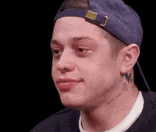 Pete Davidson Emotional Trying Not To Cry GIF