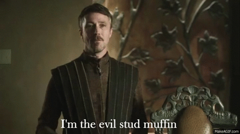 Peter Baelish Evil Stud Muffin GIF
