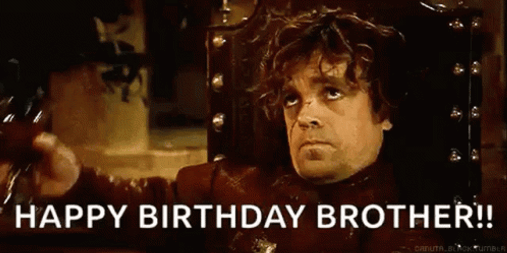 Peter Dinklage As Tyrion Lannister Happy Birthday Drinks GIF
