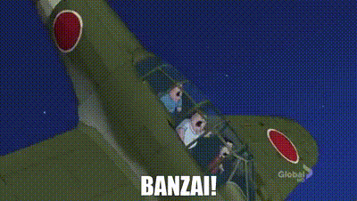 Peter Griffin And Banzai Laying In Car GIF