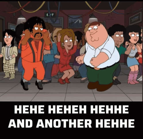 Peter Griffin and Michael Jackson Dancing