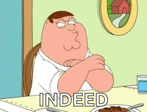 Peter Griffin Arms Crossed Indeed