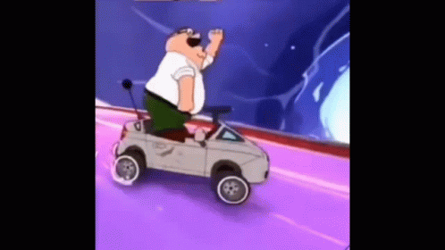 Peter Griffin Car Meme GIF