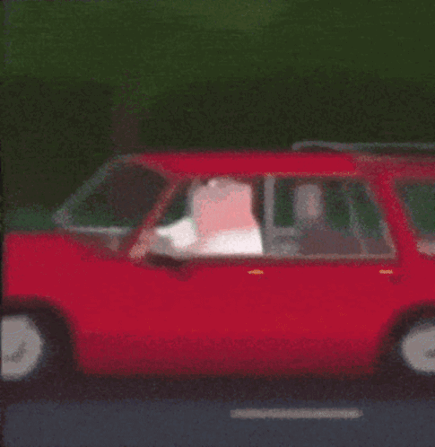 Peter Griffin Driving Car Looking Out Window GIF