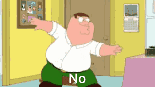 Peter Griffin Family Guy No Seizure GIF