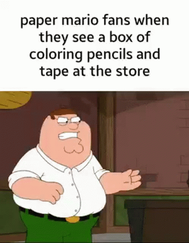 Peter Griffin Meme Playing Laser Sword GIF