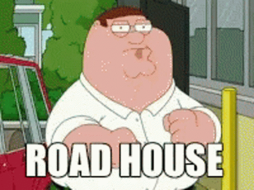 Peter Griffin Meme Road House GIF