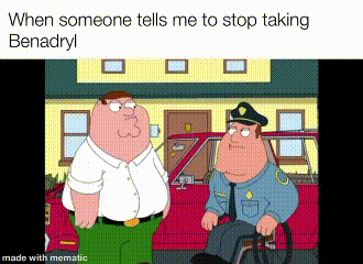 Peter Griffin Talking to Police Officer in Wheelchair