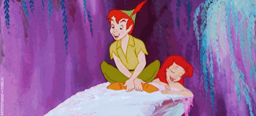 Peter Pan And Ariel Little Mermaid Disney GIF