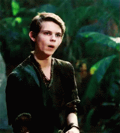 Peter Pan Robbie Kay Smirk GIF