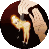 Peter Pan Tinkerbell Sticker GIF