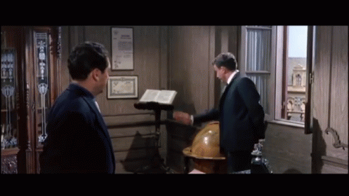 Peter Sellers Spinning Globe GIF