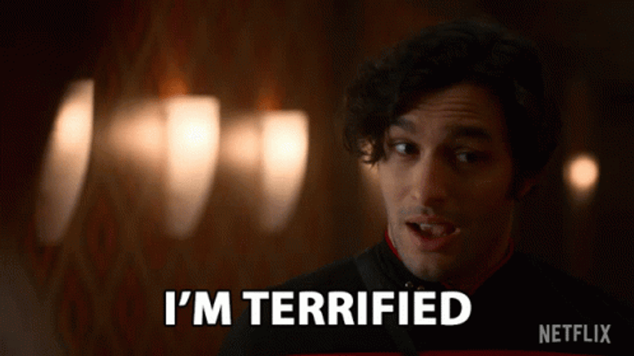 Petrified Lucifer I'm Terrified GIF