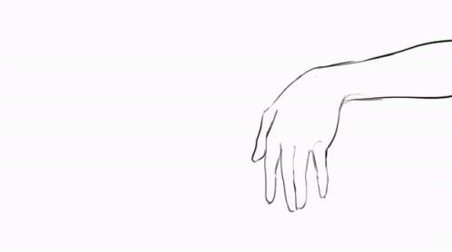 Petting Animated Cat Sticker GIF