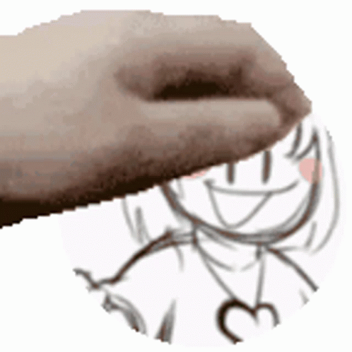 Petting Chara Head GIF
