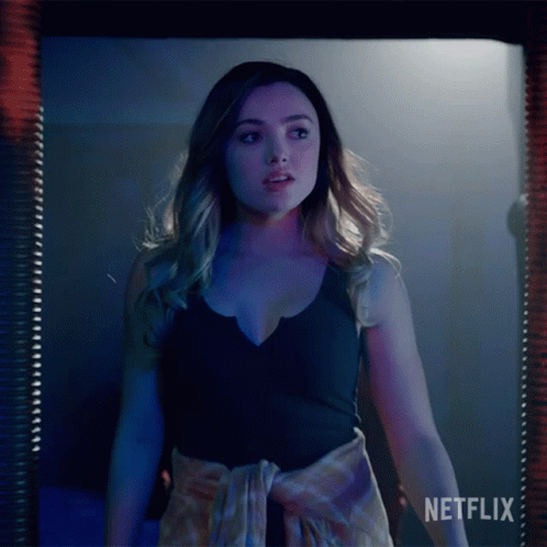 Peyton List Cobra Kai Arcade Fight GIF