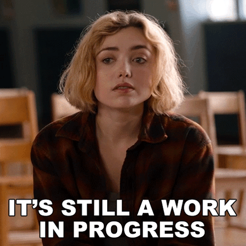 Peyton List It's Still A Work In Progress GIF