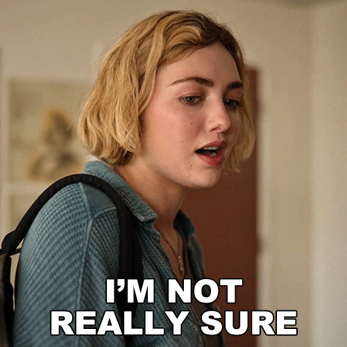 Peyton List Not Sure What Youre Talking About GIF