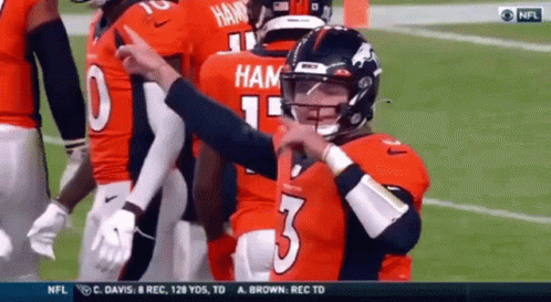Peyton Manning Giving High Five