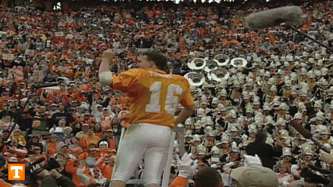 Peyton Manning Rocky Top Player Winning Championship GIF
