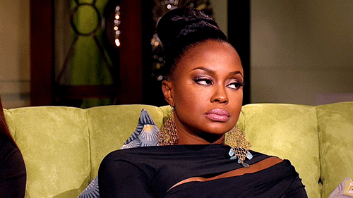 Phaedra Annoyed Expression GIF