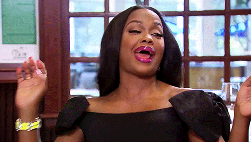 Phaedra Cracking Up GIF