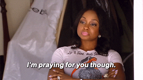 Phaedra Im Praying For You GIF