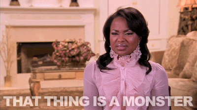 Phaedra That Thing Is A Monster GIF