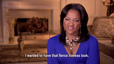 Phaedra Wanted That Fierce Lioness Look GIF