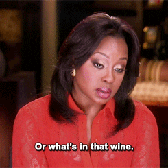Phaedra Whats In That Wine GIF