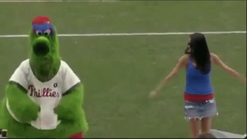 Phanatic Urges Lady To Pull Up Top GIF