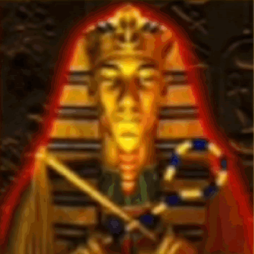 Pharaoh Holding Snake