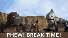 Phew Breaktime Star Wars Vehicle GIF