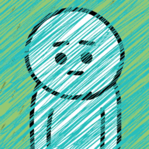 Phew Confused Marshmallow Man GIF