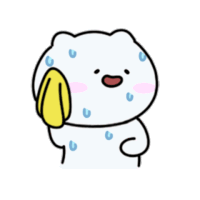 Phew Forced Grin Sticker GIF
