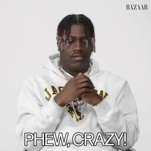 Phew That's Crazy Lil Yachty GIF