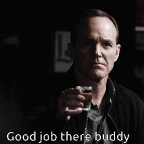 Phil Coulson Keep Up The Great Work Buddy GIF