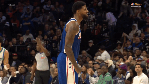 Philadelphia Basketball Player During Game GIF