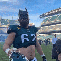 Philadelphia Eagles Batman Mask GIF