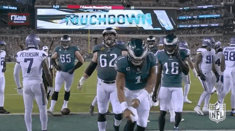 Philadelphia Eagles Dancing Jalen Hurts GIF