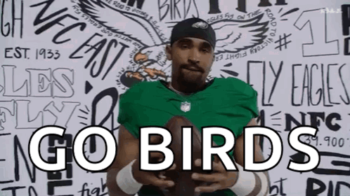 Philadelphia Eagles Jalen Hurts Go Birds GIF