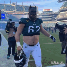 Philadelphia Eagles Jason Kelce Race Helmet GIF